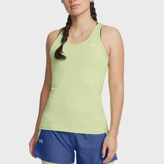 Camiseta Regata Feminina Under Armour Heatgear Racer Tank - Foto 1