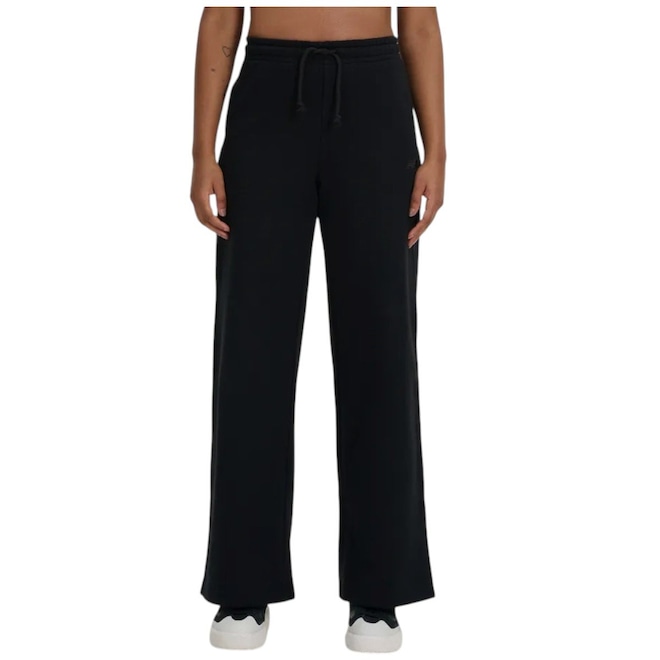 Calça Pantalona New Balance Athletics Small Logo Feminina - Foto 1