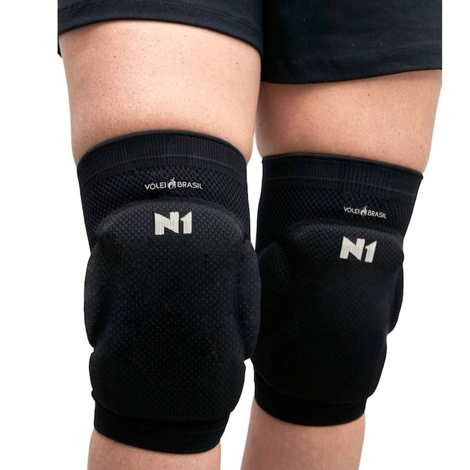 Joelheira N1 Sport Vôlei Com Proteção Linha CBV - Foto 1