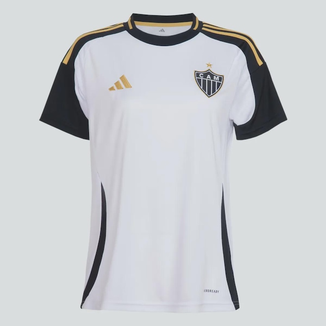 Camisa do Atlético Mineiro adidas II 2025 Feminina - Foto 1