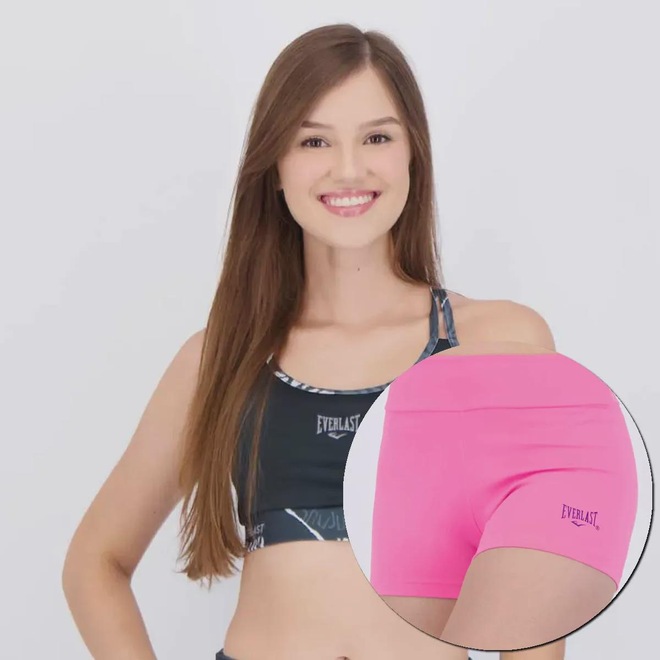 Conjunto Shorts + Top Everlast Feminino II - Foto 1