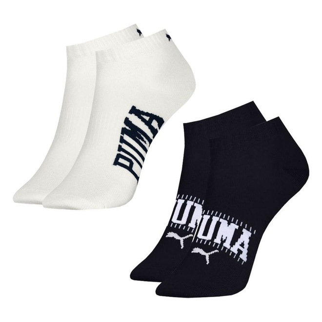 Meia Sapatilha Puma Esportiva - 2 Pares - Masculina - Foto 1