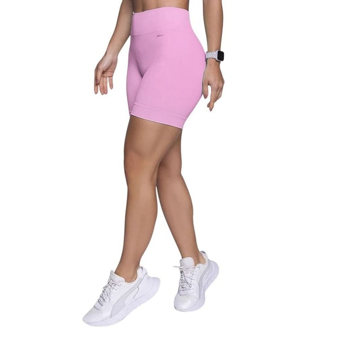 Short Selene Sem Costura Feminino - Foto 1