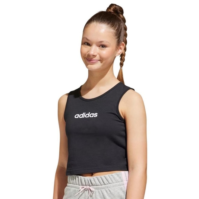 Camiseta Regata adidas Essentials Infantil - Foto 1