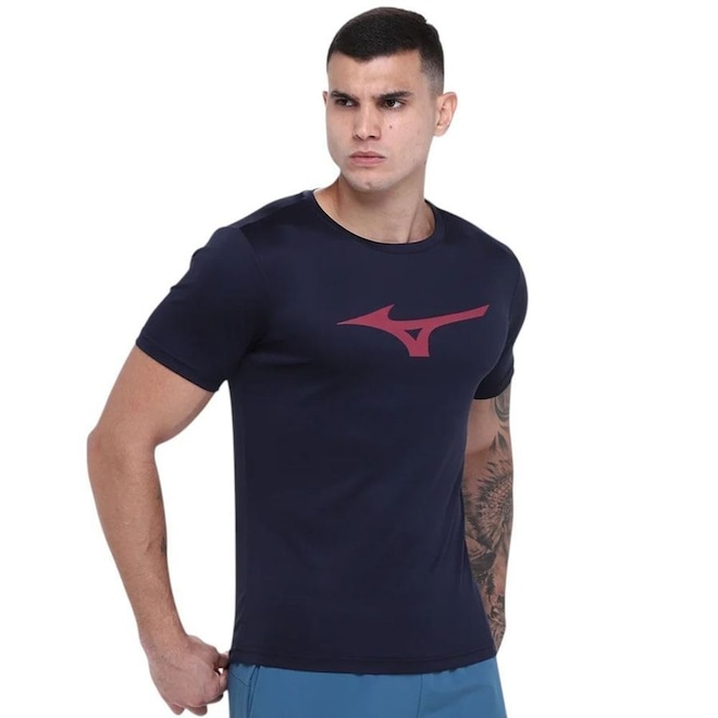 Camiseta Mizuno Run Spark Masculina - Foto 1