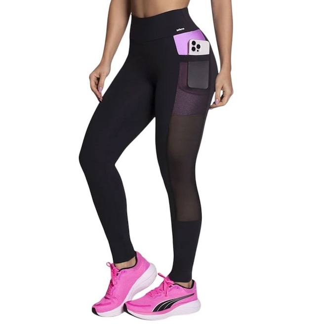 Calça Legging Selene com Bolso Feminina - Foto 1