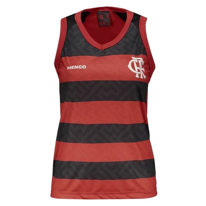 Camiseta Regata do Flamengo Braziline Nós Feminina - Foto 1