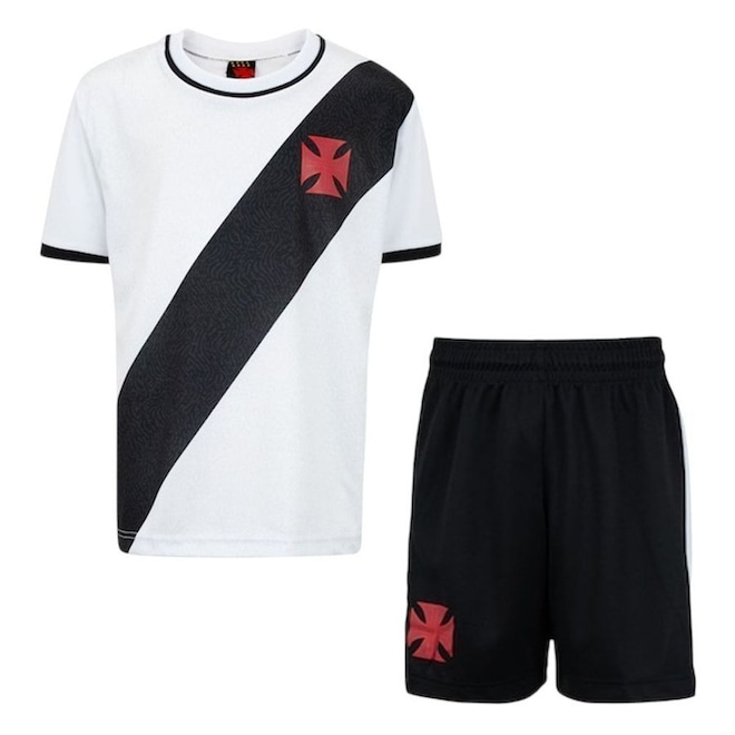 Conjunto do Vasco Braziline Mini Craque Infantil - Foto 1