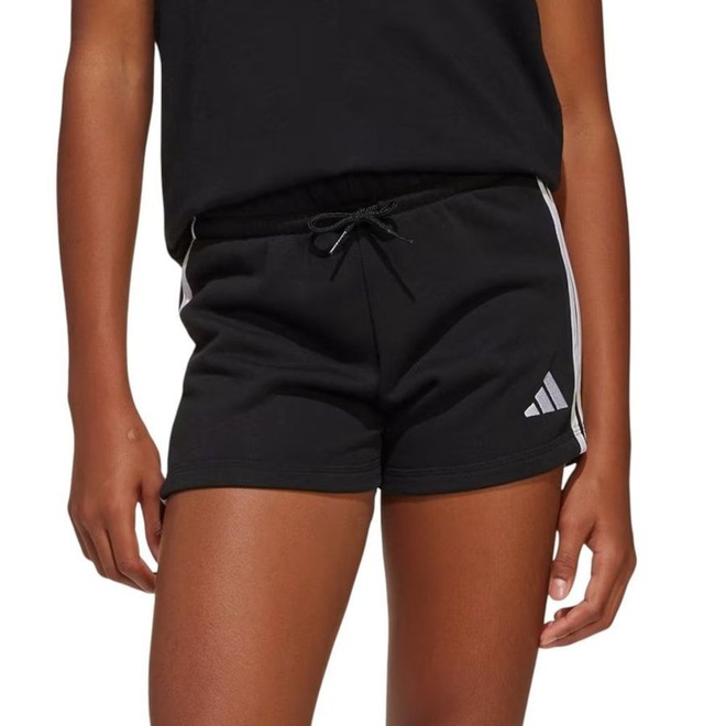 Shorts adidas Essentials Três Listras Infantil - Foto 1