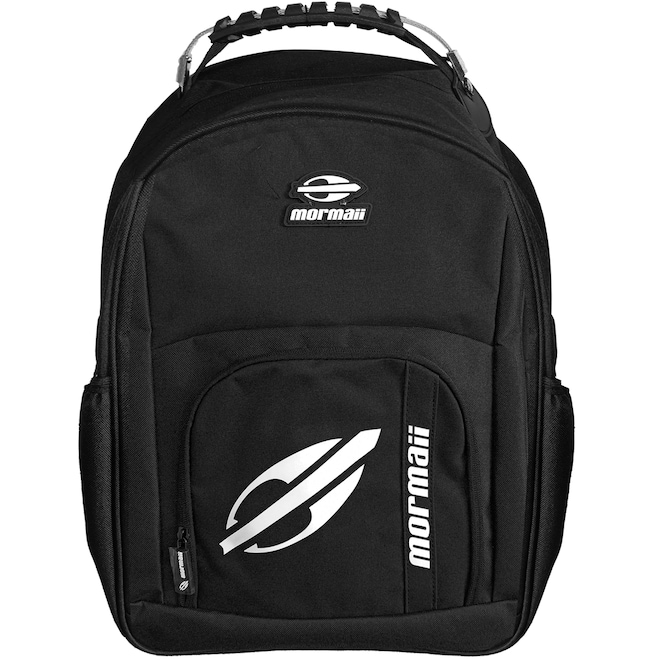 Mochila Unissex Mormaii Executive Logo Patch Black 25 Litros - Foto 1