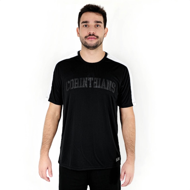Camiseta Masculina Coimbra Corinthians Gola Careca - Foto 1
