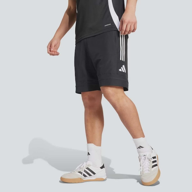 Calção adidas Squadra 25 Logo Masculino - Foto 1