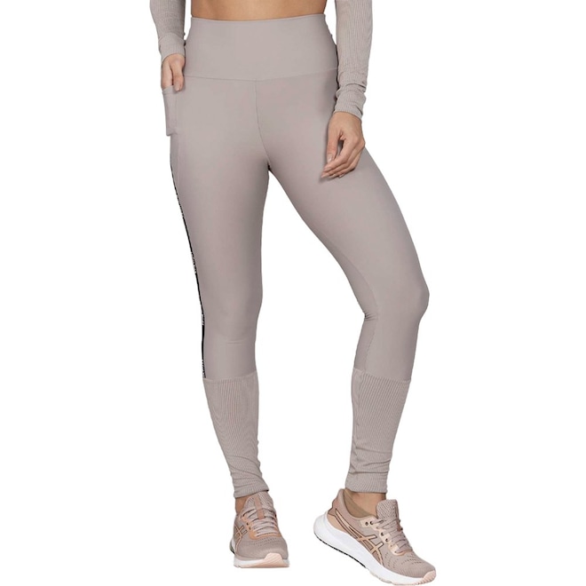 Calça Legging Run More Highlines Feminina - Foto 1