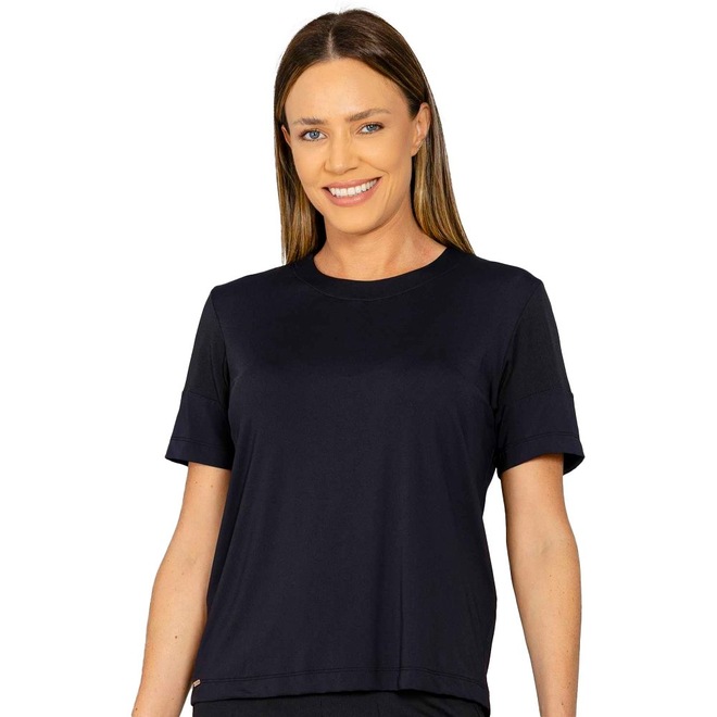 Camiseta Feminina Run More Blend - Foto 1