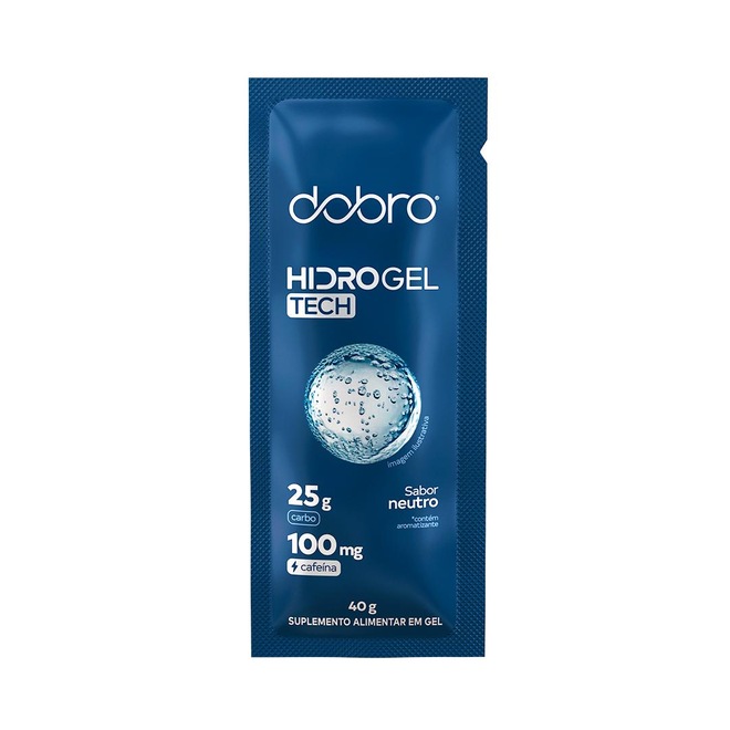 Hidro Gel Dobro Neutro com Cafeína 10x40g - Foto 1