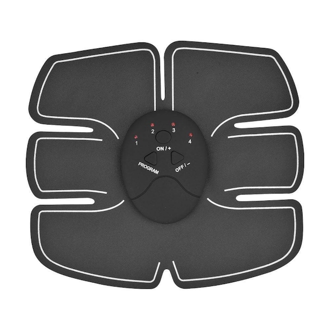 Cinta Tonificadora Muscular Abdômen DK Estimulador Abdominal Elétrico EMS 6 Packs - Foto 1