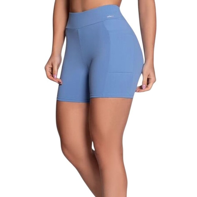 Short Selene com Bolso Lateral Feminino - Foto 1