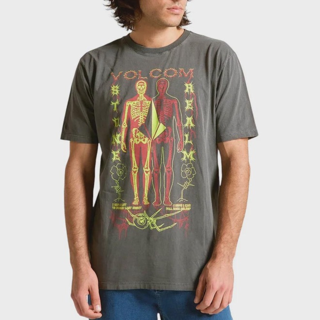 Camiseta Masculina Volcom Projection - Foto 1