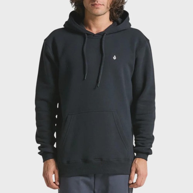 Blusão de Moletom Canguru Masculino Volcom Single Stone - Foto 1