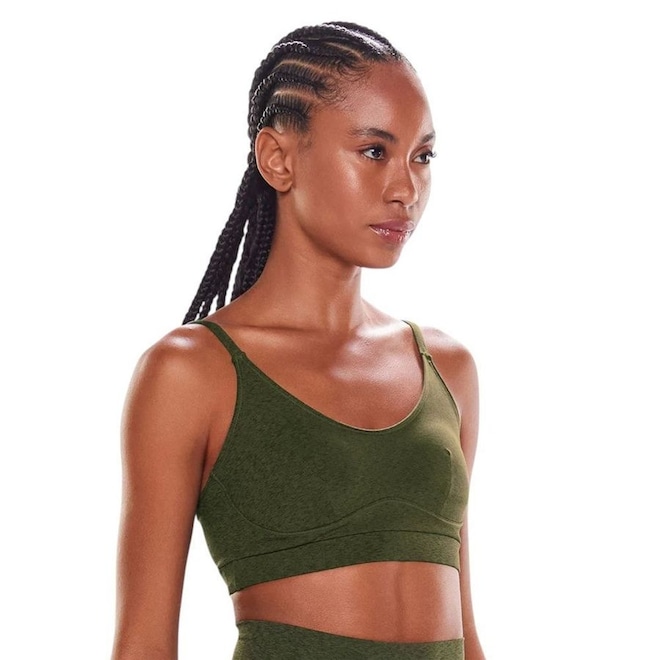 Top Body For Sure Olive Tree Feminino - Foto 1