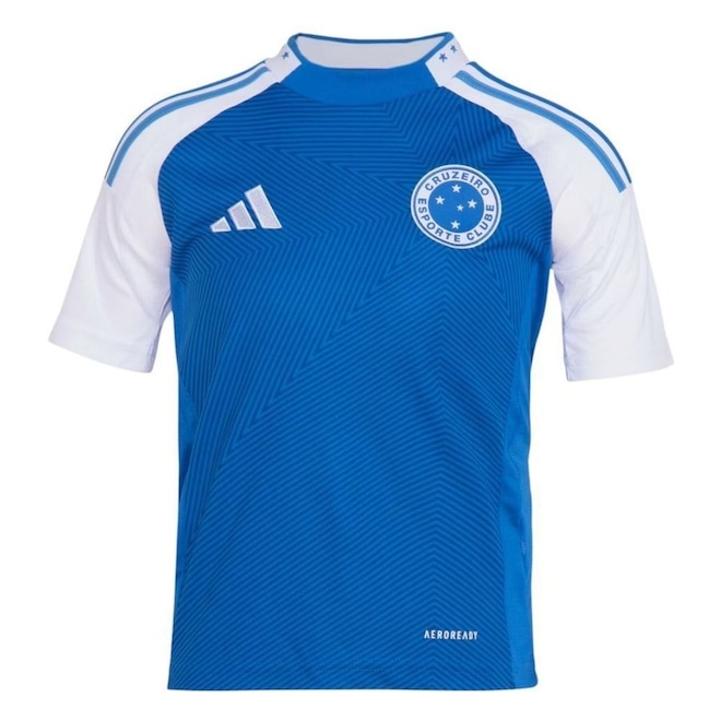 Camisa do Cruzeiro I 25/26 adidas Infantil - Foto 1
