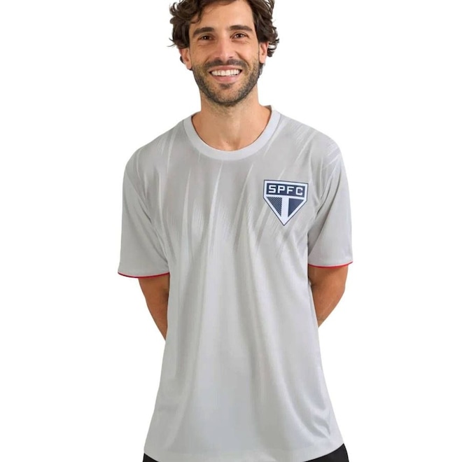 Camiseta Masculina Braziline São Paulo Enlace - Foto 1