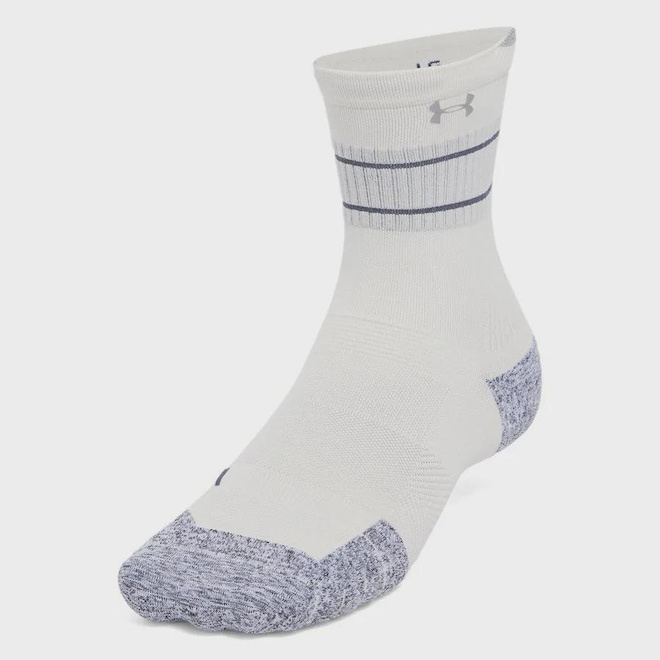 Meia Cano Médio Under Armour Cushion Corrida Unissex - Foto 1