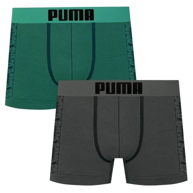 Cueca Boxer Puma Sem Costura - 2 Unidades - Masculina - Foto 1