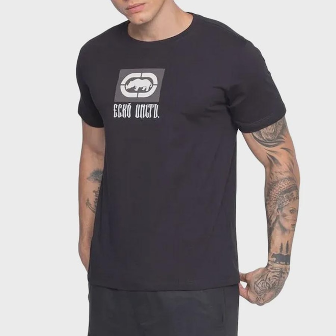 Camiseta Ecko Boned Masculina - Foto 1