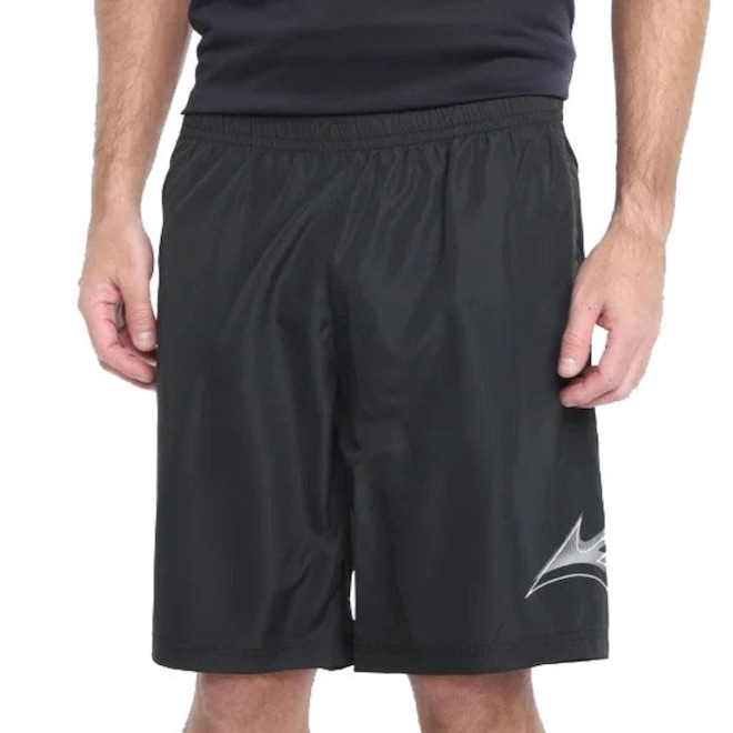 Bermuda Mizuno Run Bird Logo Masculina - Foto 1