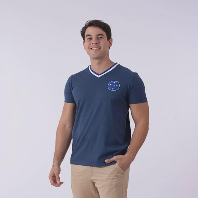 Camiseta do Cruzeiro Clube Masculina - Foto 1