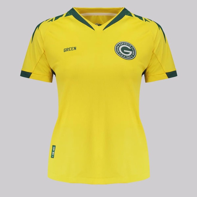 Camisa do Goiás Gr33n Goleiro 2024 Feminina - Foto 1