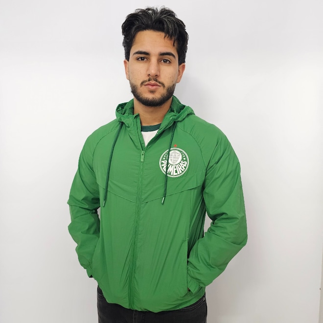 Jaqueta Corta Vento do Palmeiras Fit Betel Masculino - Foto 1