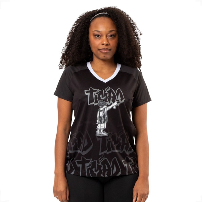 Camiseta do Corinthias Surf Center Esportiva Timão Oficial Feminina - Foto 1