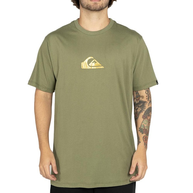 Camiseta Quiksilver Metal Comp WT25 Masculina - Foto 1