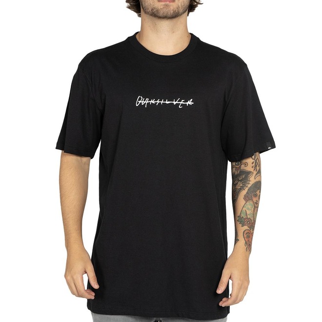 Camiseta Quiksilver Rushed Logo DNA WT25 Masculina - Foto 1