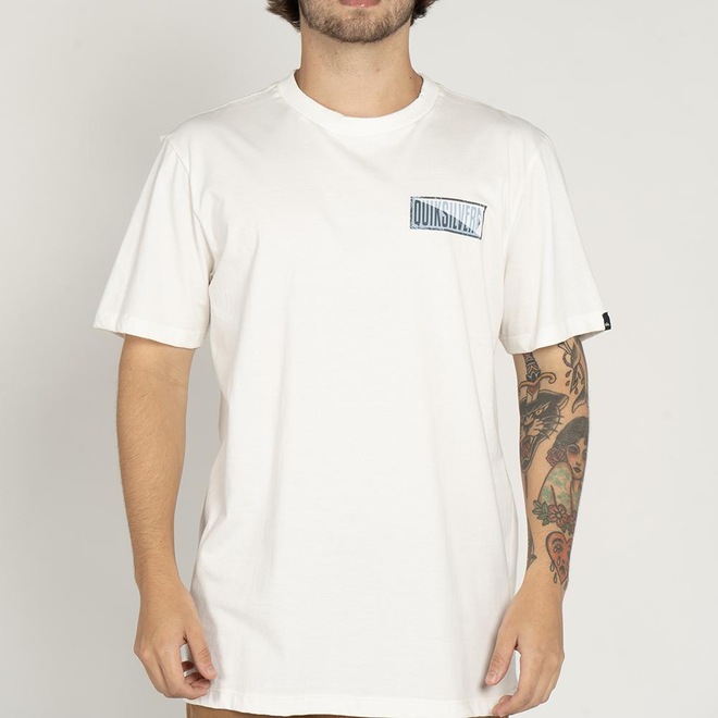 Camiseta Quiksilver Crossed Out WT25 Masculina - Foto 1