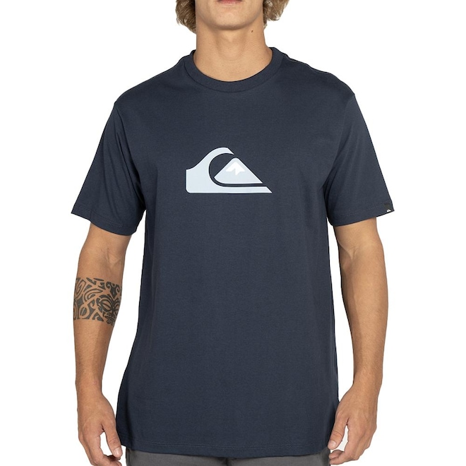 Camiseta Quiksilver Comp Logo WT25 Masculina - Foto 1