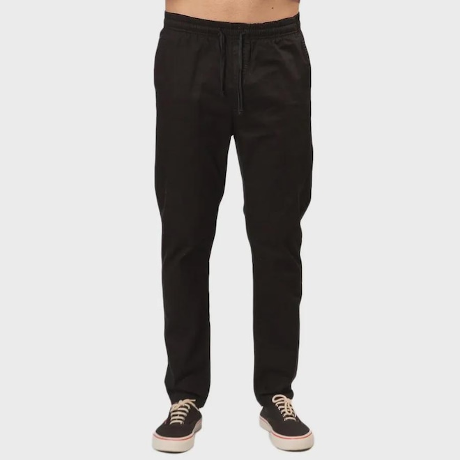Calça Okdok Chino Com Elástico Masculino - Foto 1