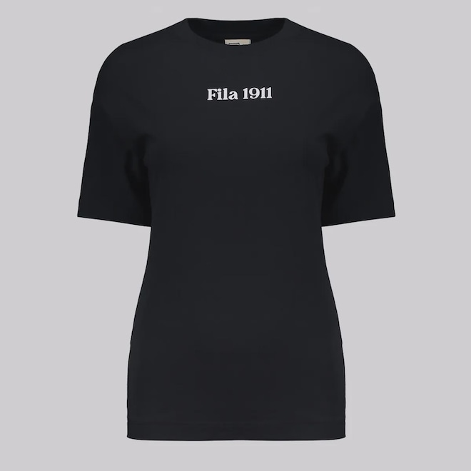Camiseta Feminina Fila Over Union 1911 - Foto 1