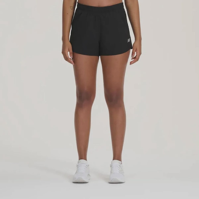 Shorts New Balance Sport Essentials Run 3 Feminino - Foto 1