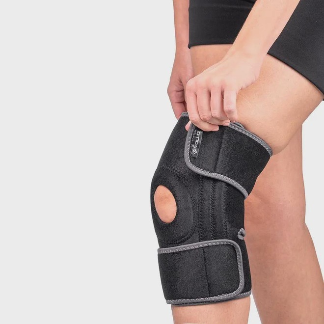Joelheira Ajustável Vollo Reforço Patelar Estabilizadores Laterais - Foto 1