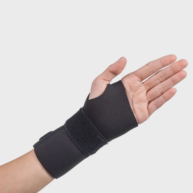 Órtese Munhequeira Vollo com Tala Longa Sem Polegar Mão Esquerda - Foto 1