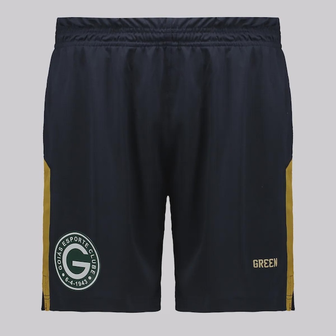 Calção do Goiás 24/25 Gr33n Goleiro Infantil - Foto 1