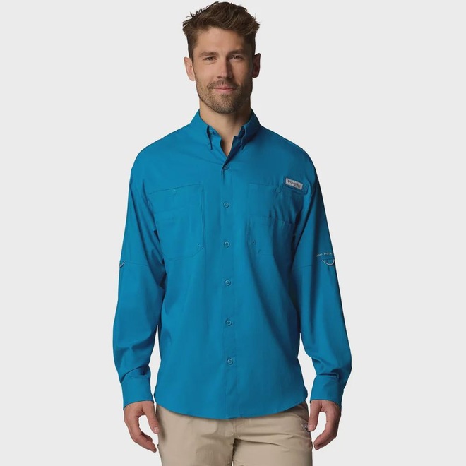 Camisa Manga Longa Columbia Tamiami II Masculina - Foto 1