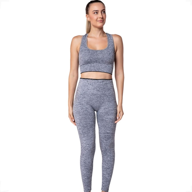 Legging Speedo Cintura Alta Feminina - Foto 1