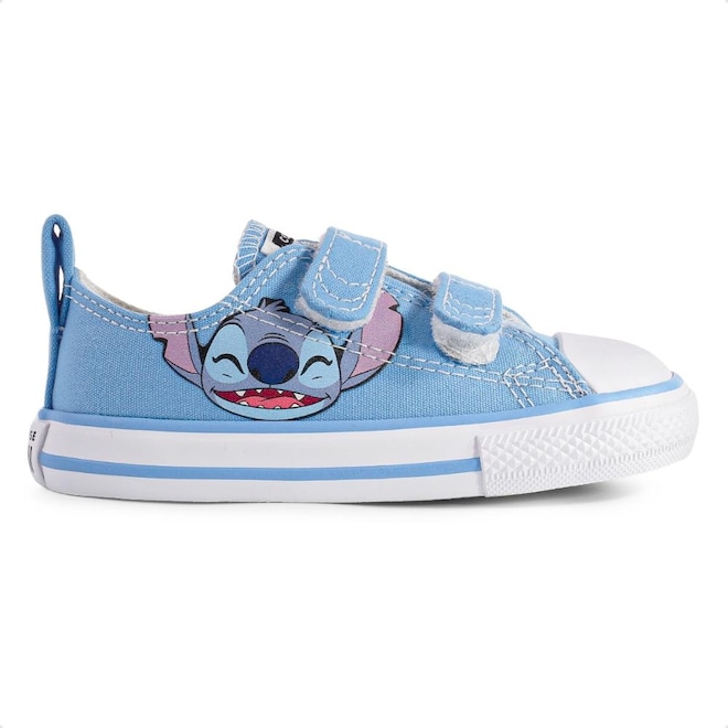 Tênis Infantil Converse All Star X Disney Stitch Chuck Taylor 2V - Foto 1
