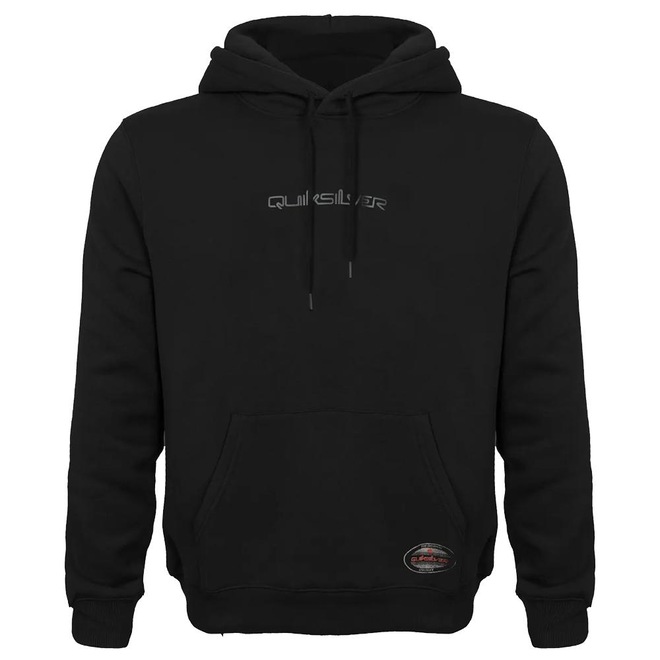 Blusão de Moletom Quiksilver Gradient Type New Wave WT25 Masculino - Foto 1