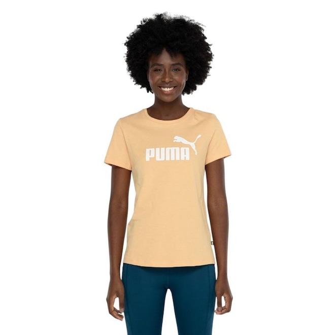 Camiseta Puma Essentials NO. 1 Logo Feminina - Foto 1