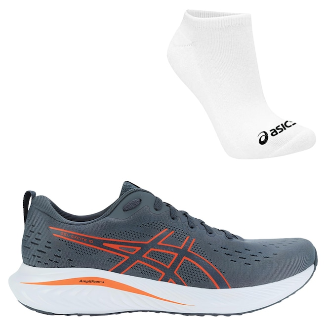 Tênis Masculino Asics Gel Excite 10 + Par de Meia - Foto 1